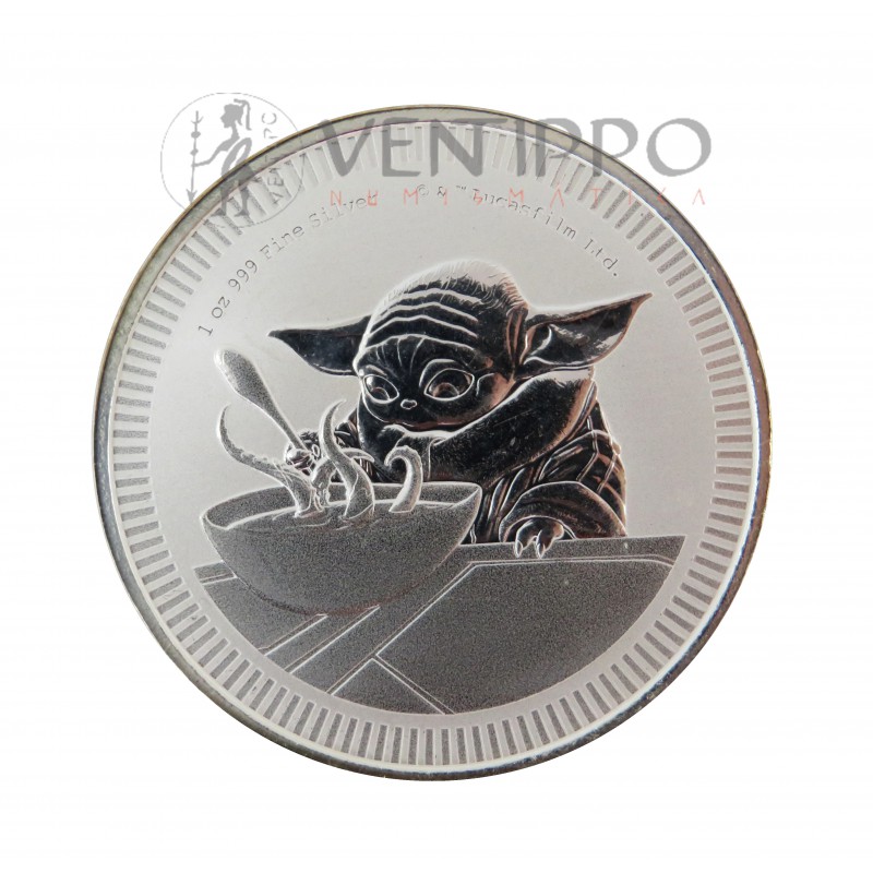 Moneda inversión plata pura bullion Niue