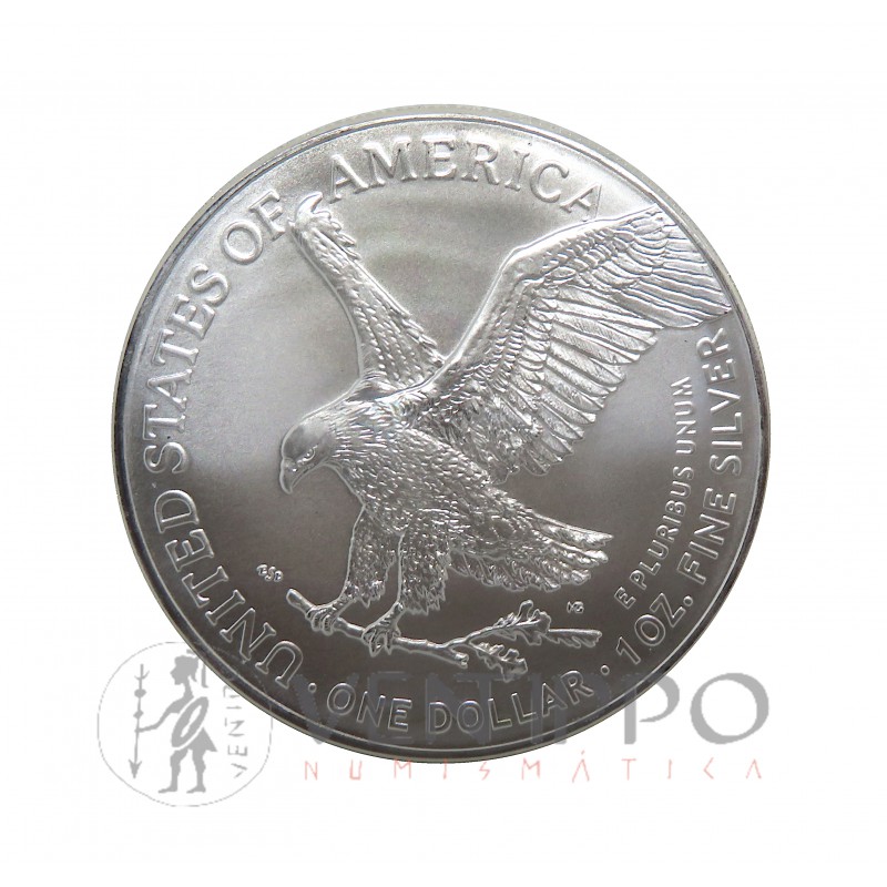 Estados Unidos, Dollar Plata ( 1 OZ 999 mls. ) 2023 Liberty Eagle II.