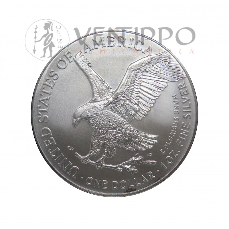 Estados Unidos, Dollar Plata ( 1 OZ 999 mls ) 2024 Liberty Eagle II